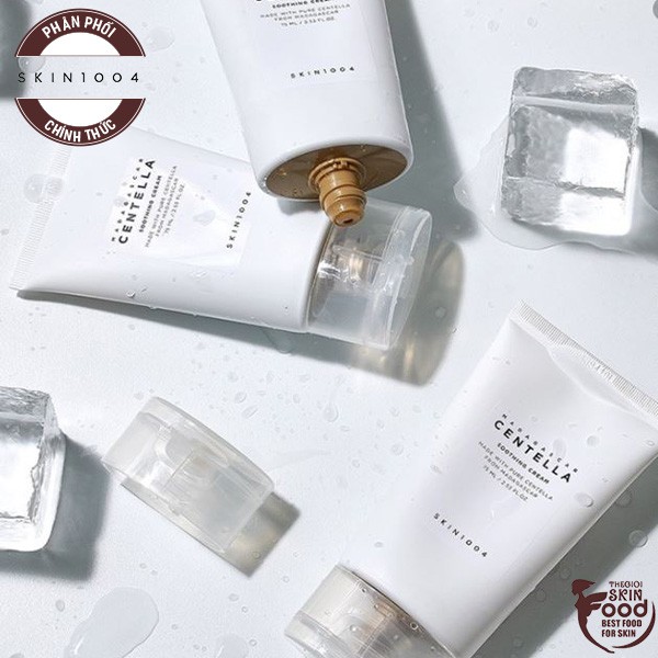 Kem Dưỡng Làm Dịu, Giảm Mụn, Phục Hồi Da Chiết Xuất Rau Má Skin1004 Madagascar Centella Cream 75ml | BigBuy360 - bigbuy360.vn
