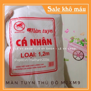 Màn tuyn cá nhân GIÁ RẺ hiệu Thủ Đô chống muỗi côn trùng hiệu quả
