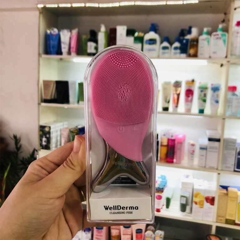 MÁY RỬA MẶT HÌNH CON CÁ  WELLDERMA CLEANSING FISH HÀN QUỐC CHÍNH HÃNG | BigBuy360 - bigbuy360.vn