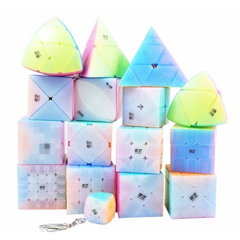 Bộ Sưu Tập Khối Rubik Jelly 2x2 3x3 4x4 5x5 Tam Giác Cao cấp