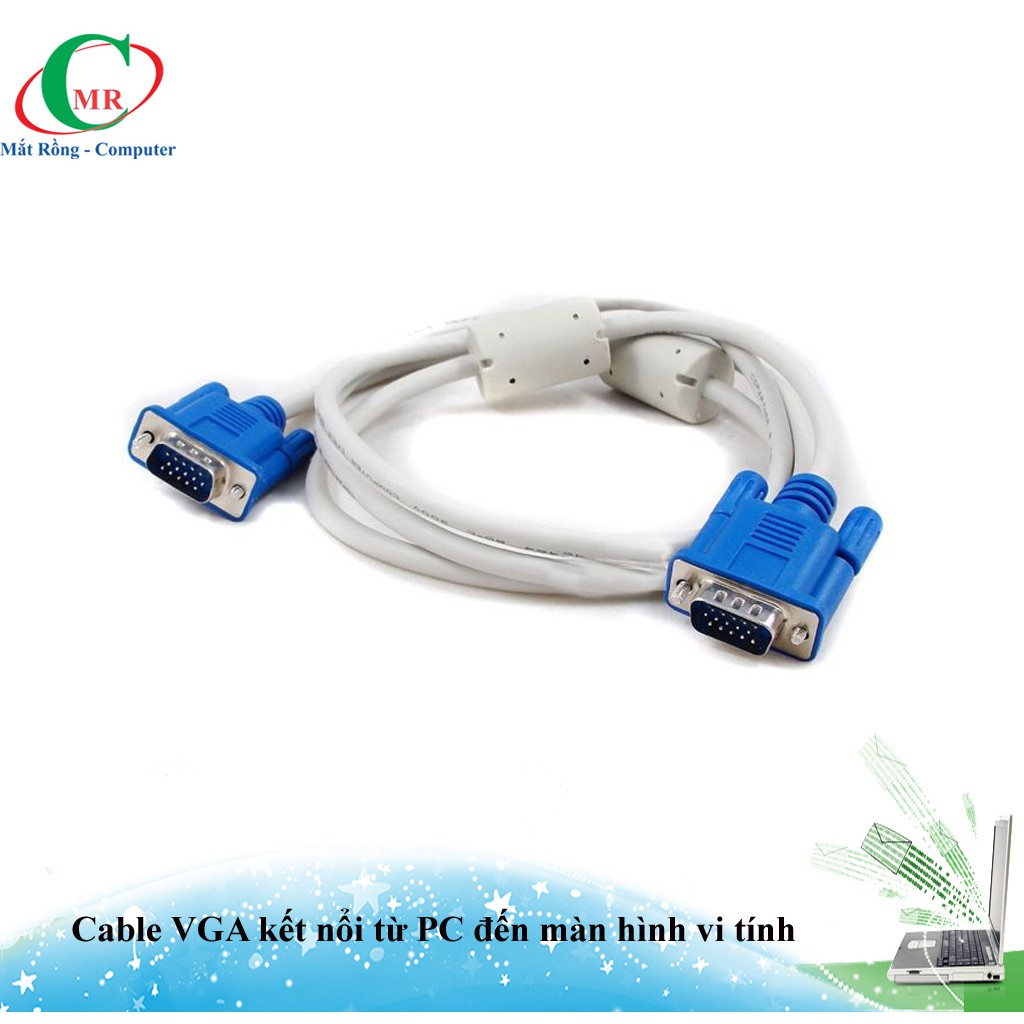 Cable VGA kết nối từ PC tới màn hình máy tính 1.5m