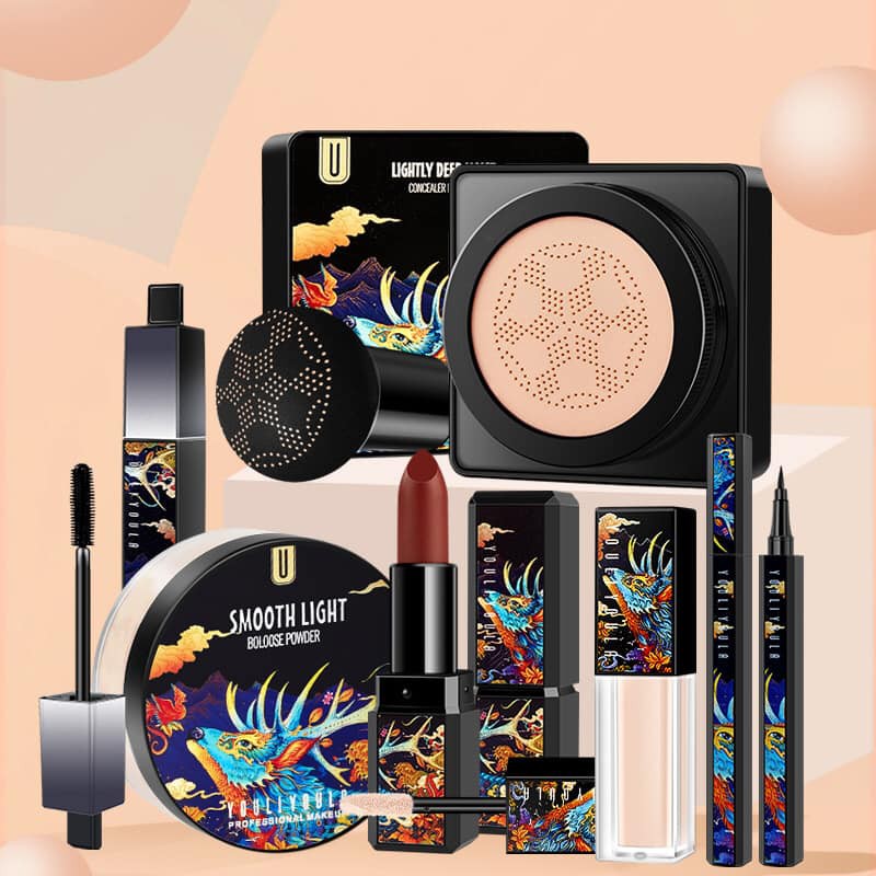 Set makeup cơ bản 7 sản phẩm.