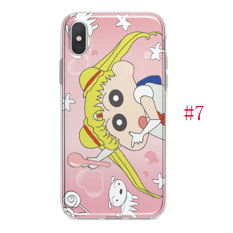 Ốp Lưng Ốp Lưng Xiaomi Redmi Note 8 8A Pro Vỏ Điện Thoại Silicone Mềm Bút chì Shin chan