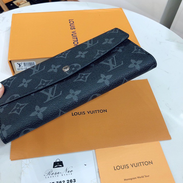 [Ảnh thật] Ví nam LV SUPER VIP‼️fullbox Louis Vuitton dáng dài cầm tay nam nữ đều đùng được