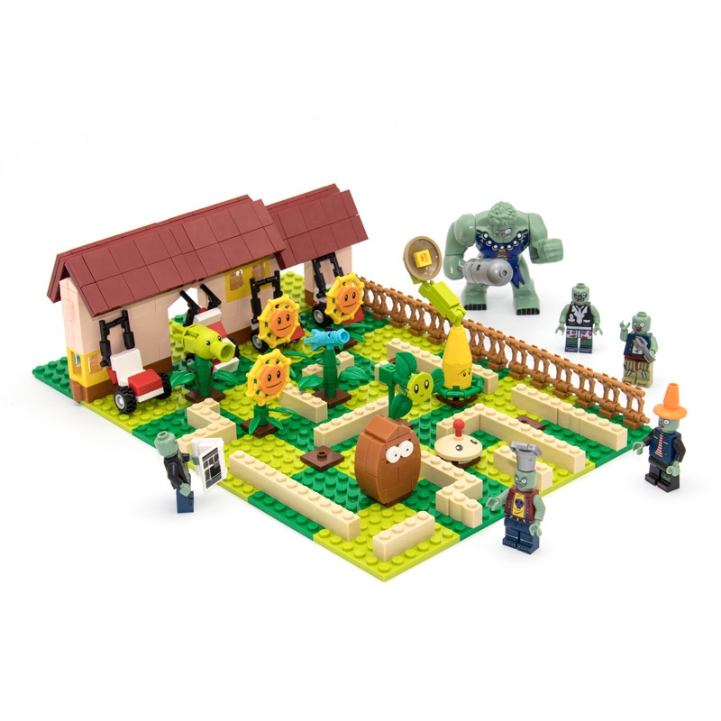 Bộ Đồ Chơi LEGO Xếp Hình Plants Wars Zombie Dành Cho Bé