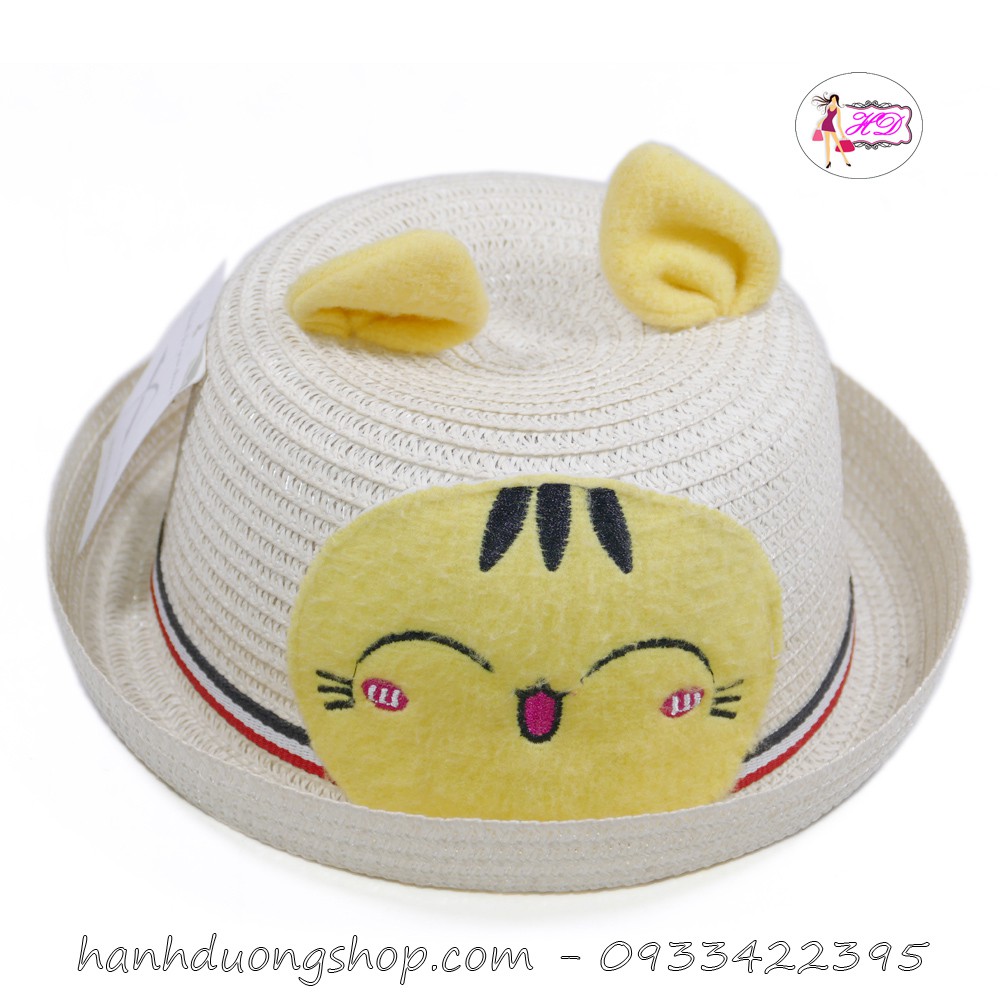[ HÌNH THẬT NHIỀU MẪU ] Nón tai bèo vành nhỏ mũ tai bèo cho bé từ 5 đến 7 tuổi với chất liệu cói thoáng mát dễ giặc