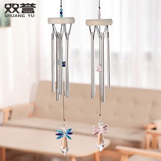 Chuông Gió Pha Lê Hình Thiên Thần Tình Yêu Xinh Xắn