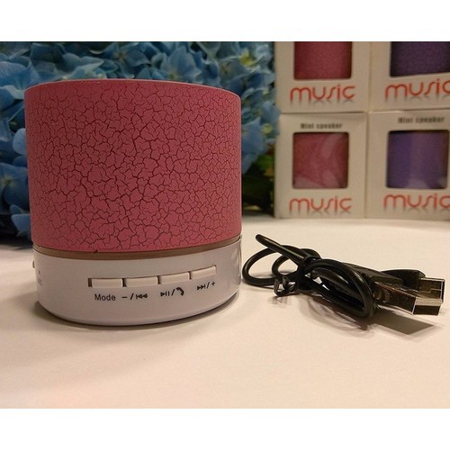 Loa bluetooth mini HDL-600 thiết kế tinh tế có công nghệ đột phá đèn led dễ thương