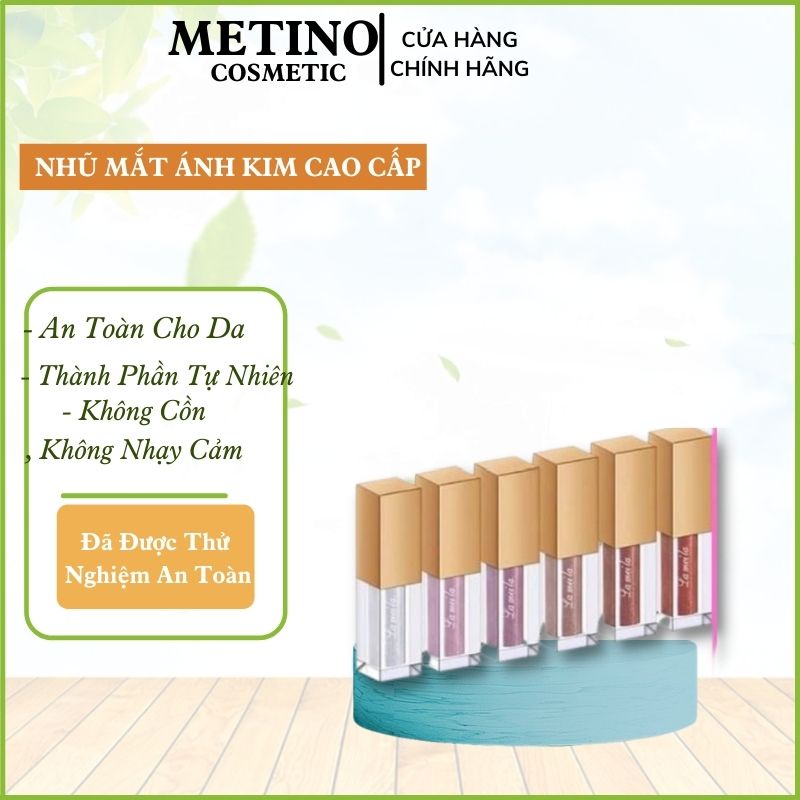 Mắt Nhũ Cao Cấp Ánh Kim Lớp Lánh [𝑭𝒓𝒆𝒆𝒔𝒉𝒊𝒑] Khoáng Chất Tự Nhiên -Bền Màu Kháng Nước Giúp Đôi Mắt Nổi Bật Hơn.