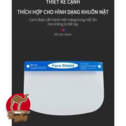 [ CHUYÊN SỈ - GIAO SIÊU TỐC ] Tấm chắn chống giọt bắn trong suốt nhựa PVC - Face Shield Mask