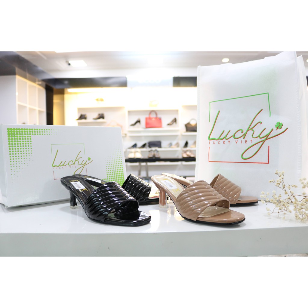 (ảnh thật 100%) guốc nữ Luckyviet 5cm DW-VP2078