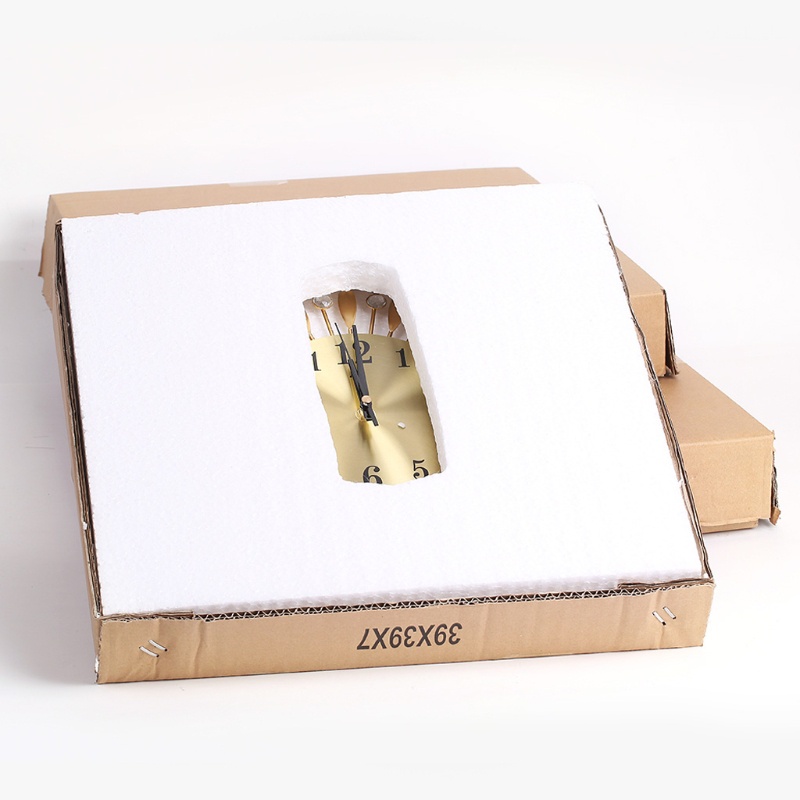 Đồng Hồ Treo Tường Cỡ Lớn Bằng Kim Loại Đính Kim Cương Giả Sang Trọng Trang Trí Nhà Cửa / Văn Phòng