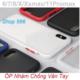 Ốp TOTU nhám chống Sock, chống bám vân tay cho iphone 7plus/8plus X/Xs Xs Max và 11 pro, 11 pro max