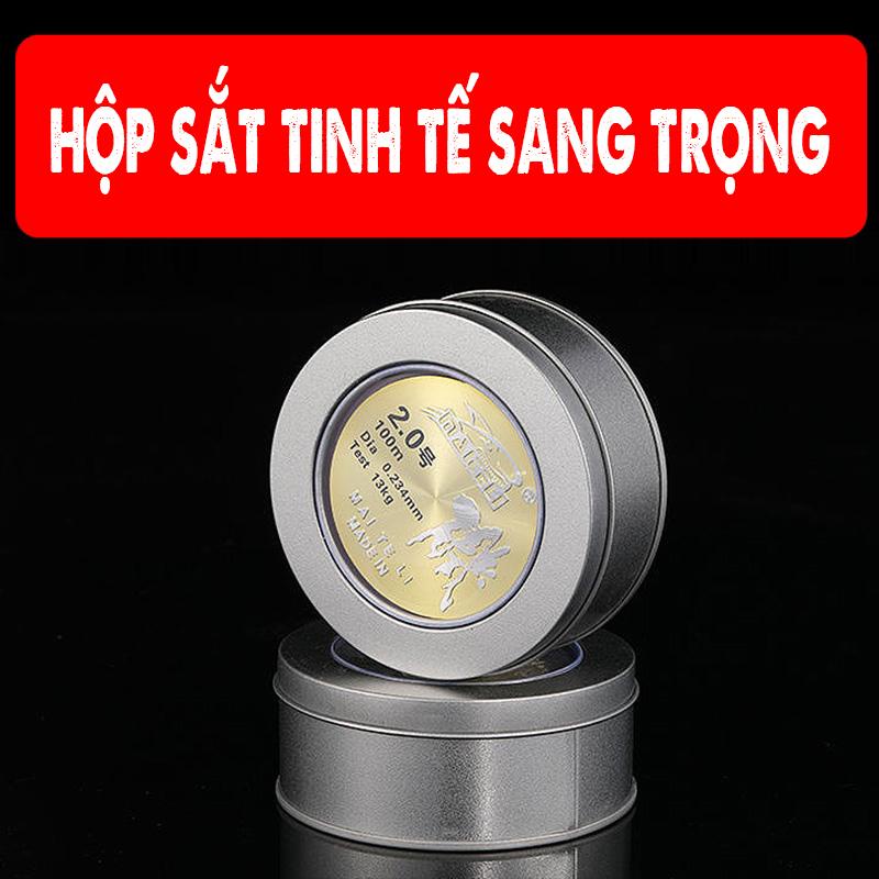 CƯỚC CÂU CÁ CƯỚC CÂU CHÍNH HÃNG HỘP SẮT MAITELI CƯỚC SIÊU BỀN CHỐNG XOẮN CHỐNG SƯỚC - Đồ Câu DHS