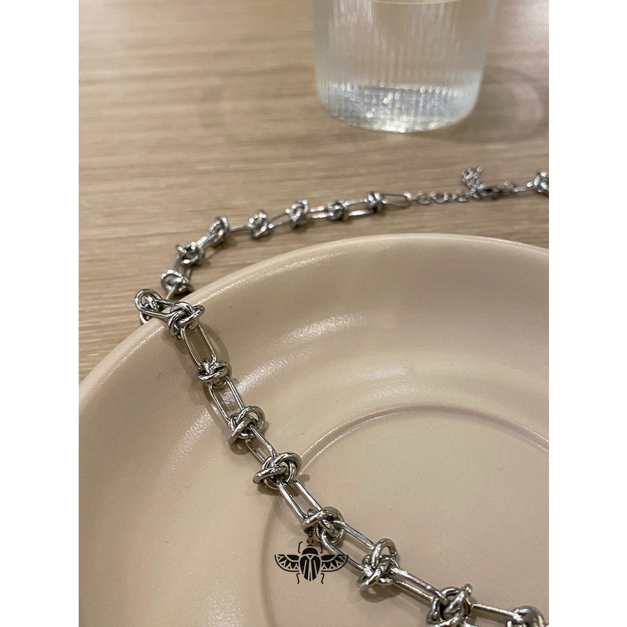 Vòng cổ Bằng Thép Không Gỉ Mặt Gai Thời Trang Hip Hop Đường Phố Cho Nam Và Nữ