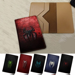 Bóp, ví bọc hộ chiếu logo siêu anh hùng Spiderman - Marvel