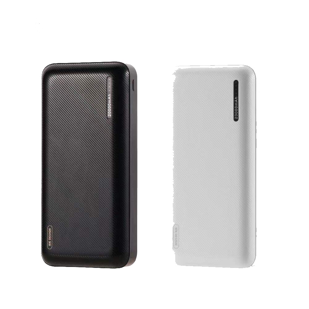 Sạc dự phòng 20000mah WK DESIGN WP-117 pin sạc dự phòng hỗ trợ sạc nhanh 2 đầu ra USB 5V 2.1A - SATOP OFFICIAL