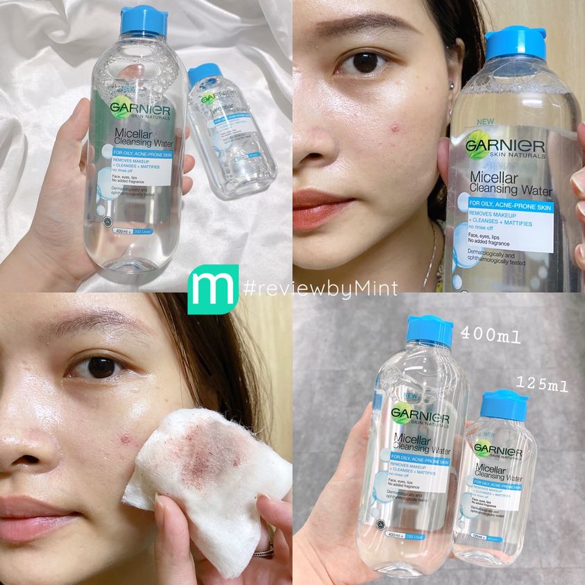 Tẩy Trang Cho Da Dầu Mụn Garnier Micellar Cleansing Water (xanh dương)