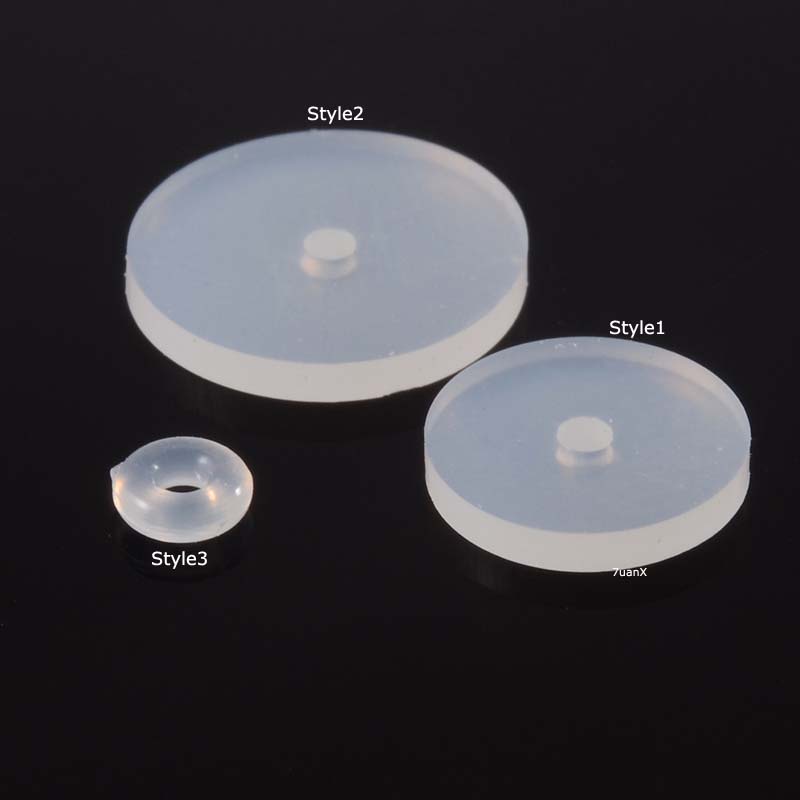 Set 5 miếng đệm silicon trong suốt dùng cố định khuyên tai chuyên dụng