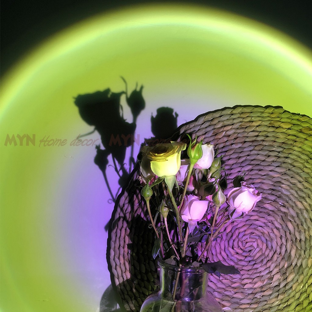 Đèn Sunset, đèn hoàng hôn hỗ trợ quay video/ chụp ảnh Tiktok cực chill - USB 5V MYN Home