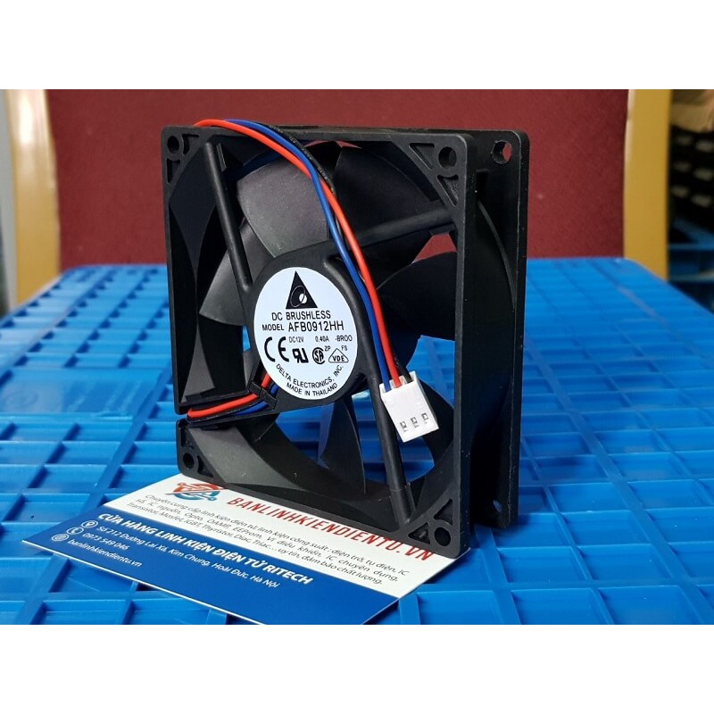 Quạt Delta AFB0912HH-BROO 12V 0.40A 90*90*25mm