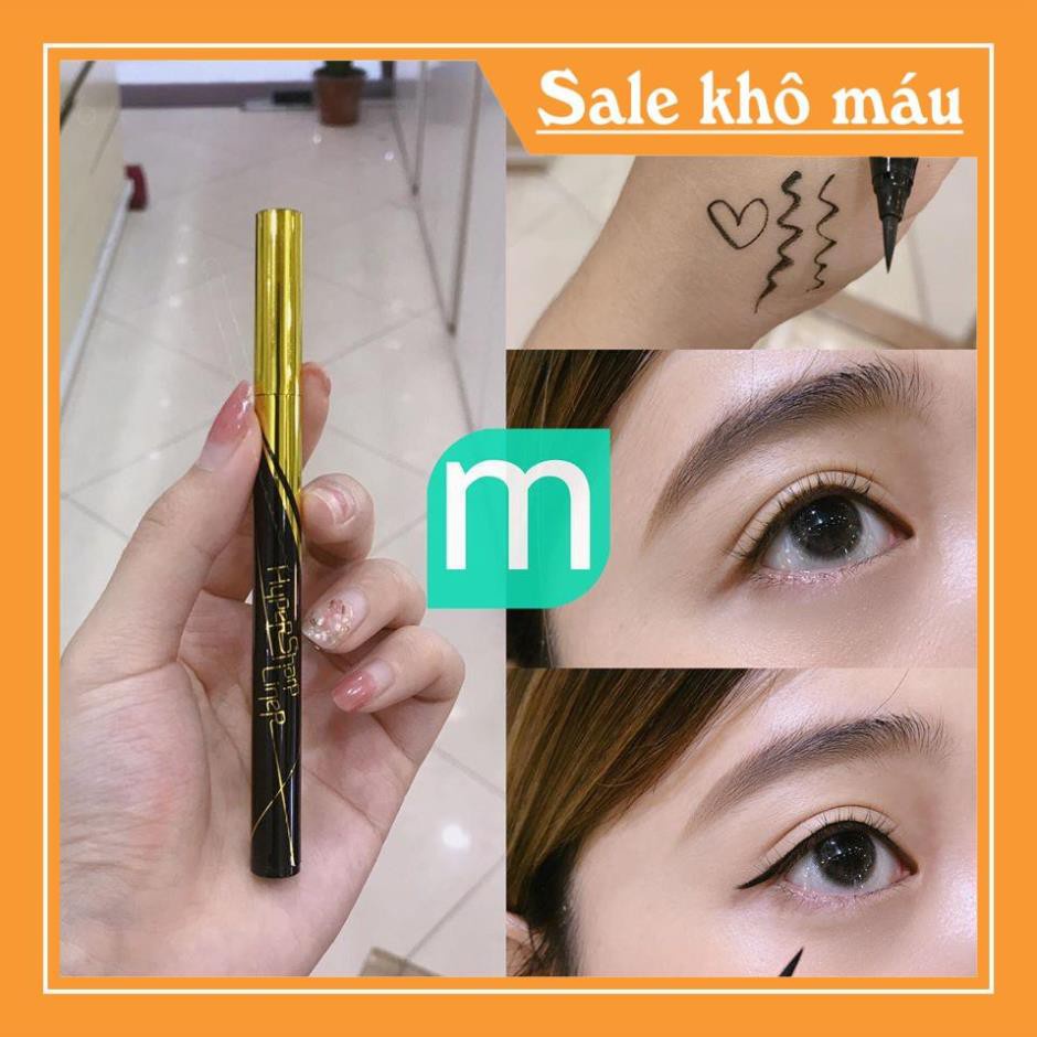 ( Chỉ bán giá sỉ ) Bút Kẻ Mắt Hyper Sharp Eyeliner Vàng Tím cá tính sang chảnh lâu trôi cọ siêu sắc waterproof Nội Địa