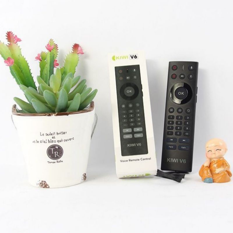 Chuột bay kiêm Tìm kiếm giọng nói KIWI V6, VOICE chuẩn không cần chỉnh, hàng chính hãng