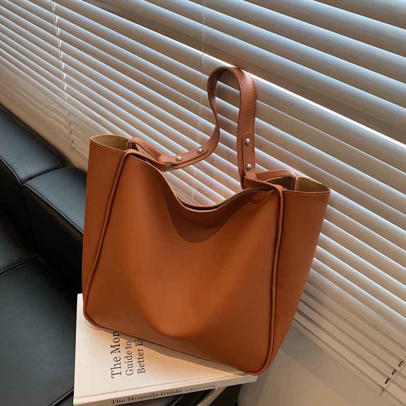 Túi đeo dưới cánh tay sức chứa lớn phong cách Nhật Bản cổ điển thời trang cho nữ 2021