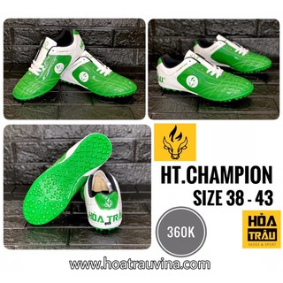 Giày Đá Bóng HT.CHAMPION dành cho sân cỏ Nhân Tạo - thương hiệu Việt HỎA TRÂU
