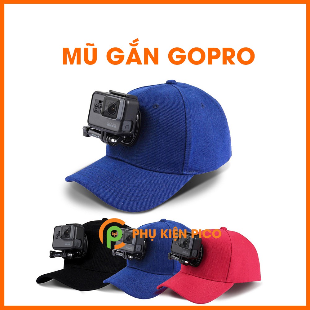 Mũ lưỡi trai thể thao gắn GoPro, Action Cam, Camera hành trình | BigBuy360 - bigbuy360.vn