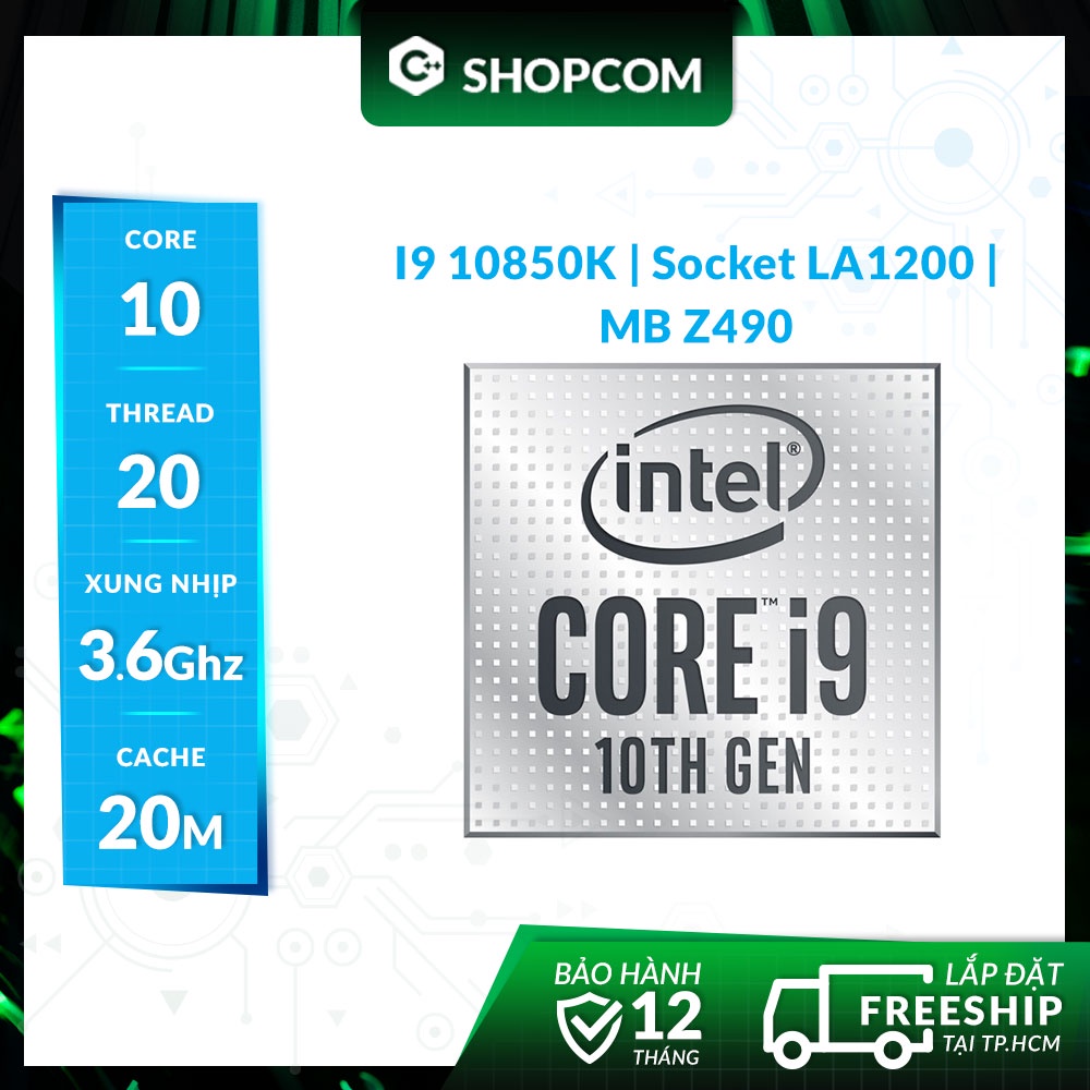 CPU Intel Core i9 10850K  CPU TRAY