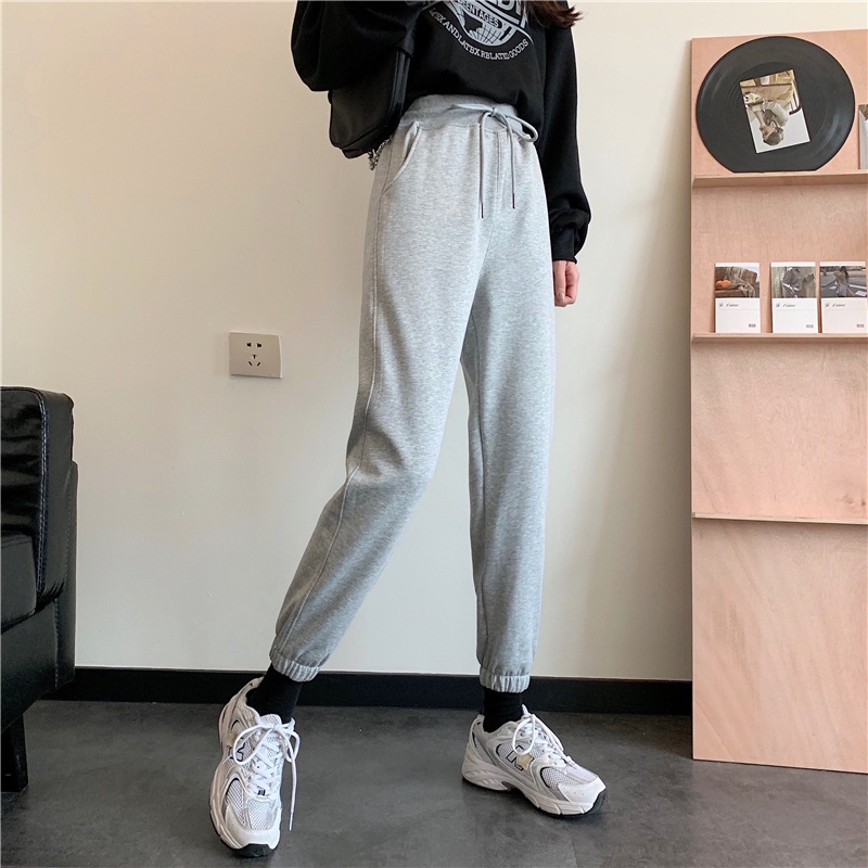 Quần dài có đệm lót thời trang Hàn Quốc