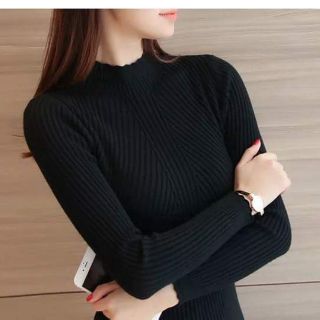 Áo len tăm cổ 3cm