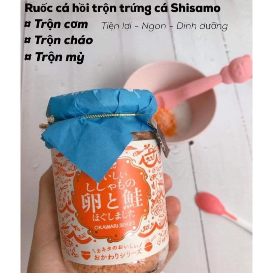 Ruốc cá hồi trộn trứng cá hồi Kaneta Nhật Bản 130g