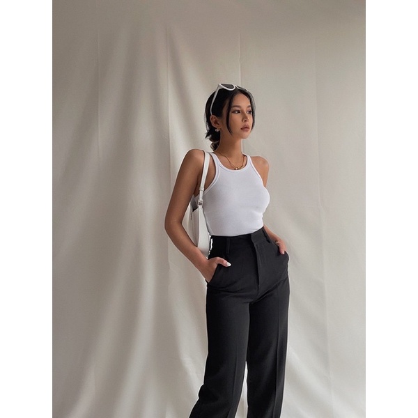 Quần Loe Lưng Tây XẺ chất VINTEX phong cách Hàn | BigBuy360 - bigbuy360.vn