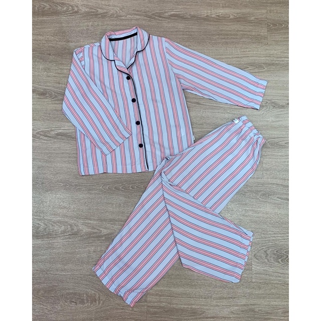 Bộ pijama sọc Hàn Quốc