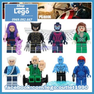 Xếp hình dị nhân X-Men Comics Lego Minifigures Pogo PG8006