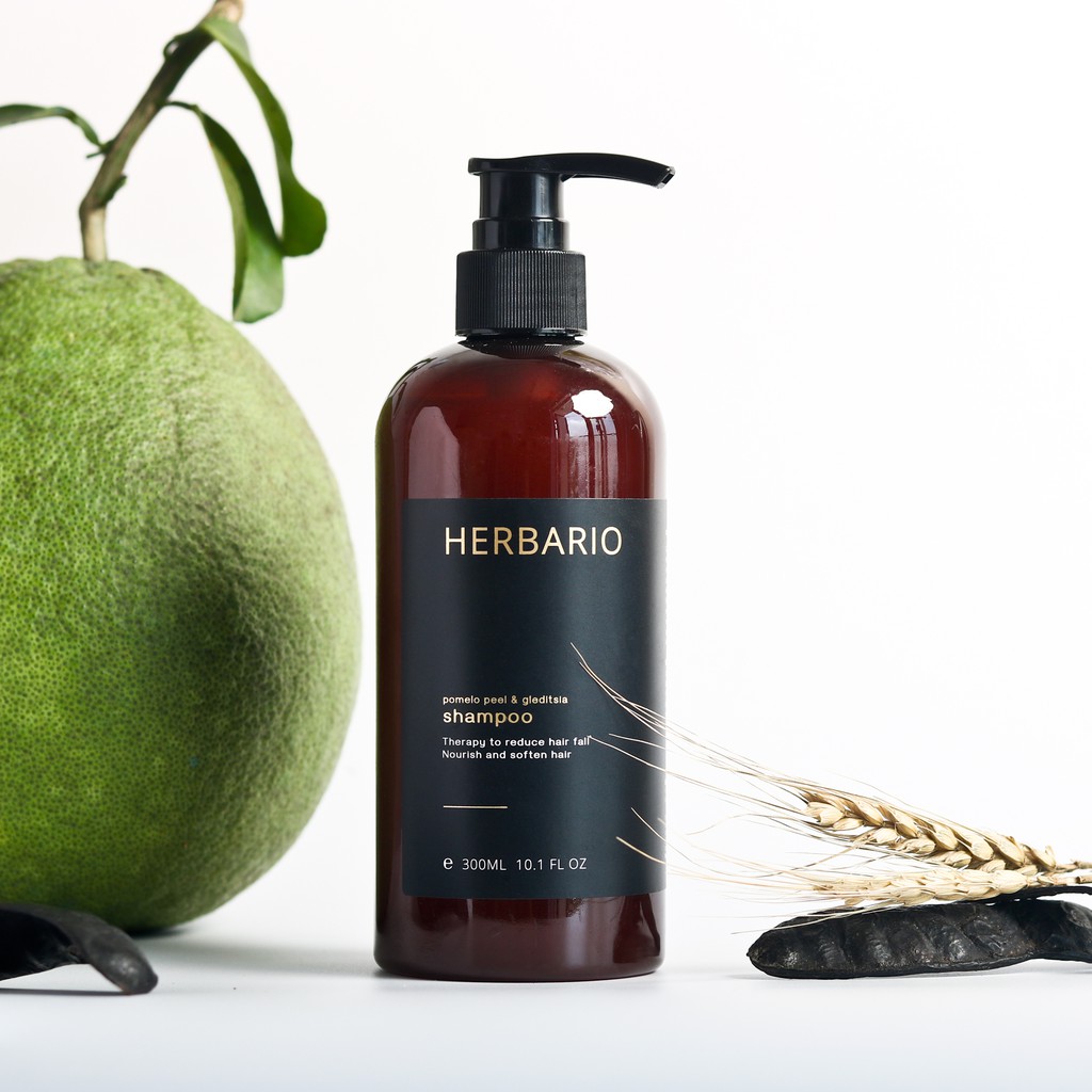 Combo Dầu Gội Bưởi Bồ Kết Herbario + Xịt Bưởi Pomelo | BigBuy360 - bigbuy360.vn