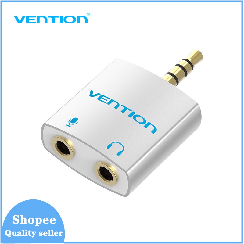 Vention 3.5mm Audio Splitter Connector 1 Male to 2 Female Adapter