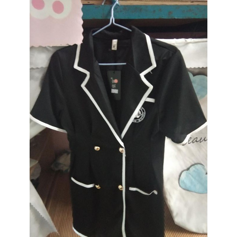 (ORDER) Đầm vest viền màu hàng thiết kế sang chảnh hàng hot girl đẹp Quảng Châu