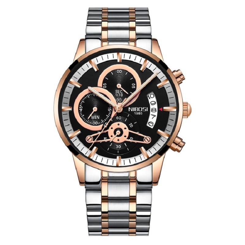 ĐỒNG HỒ NAM NIBOSI 2309-1 (1985) - FULLBOX DÂY THÉP ĐẶC CAO CẤP CHÍNH HÃNG [CÓ VIDEO - ẢNH THẬT] | BigBuy360 - bigbuy360.vn