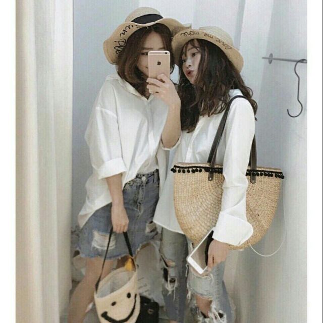 Áo sơ mi form rộng