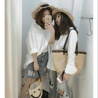 Áo sơ mi form rộng