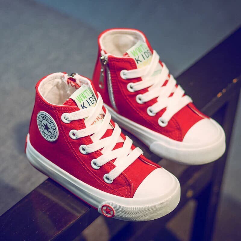 Combo sỉ giày convert cổ cao cho bé. sz26-37 cho các bé lớn nhé. Bé trai hay bé gái đều diện được hế