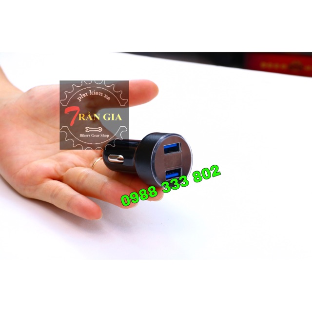 Type C - usb Sạc Nhanh - sạc điện thoại trên xe máy