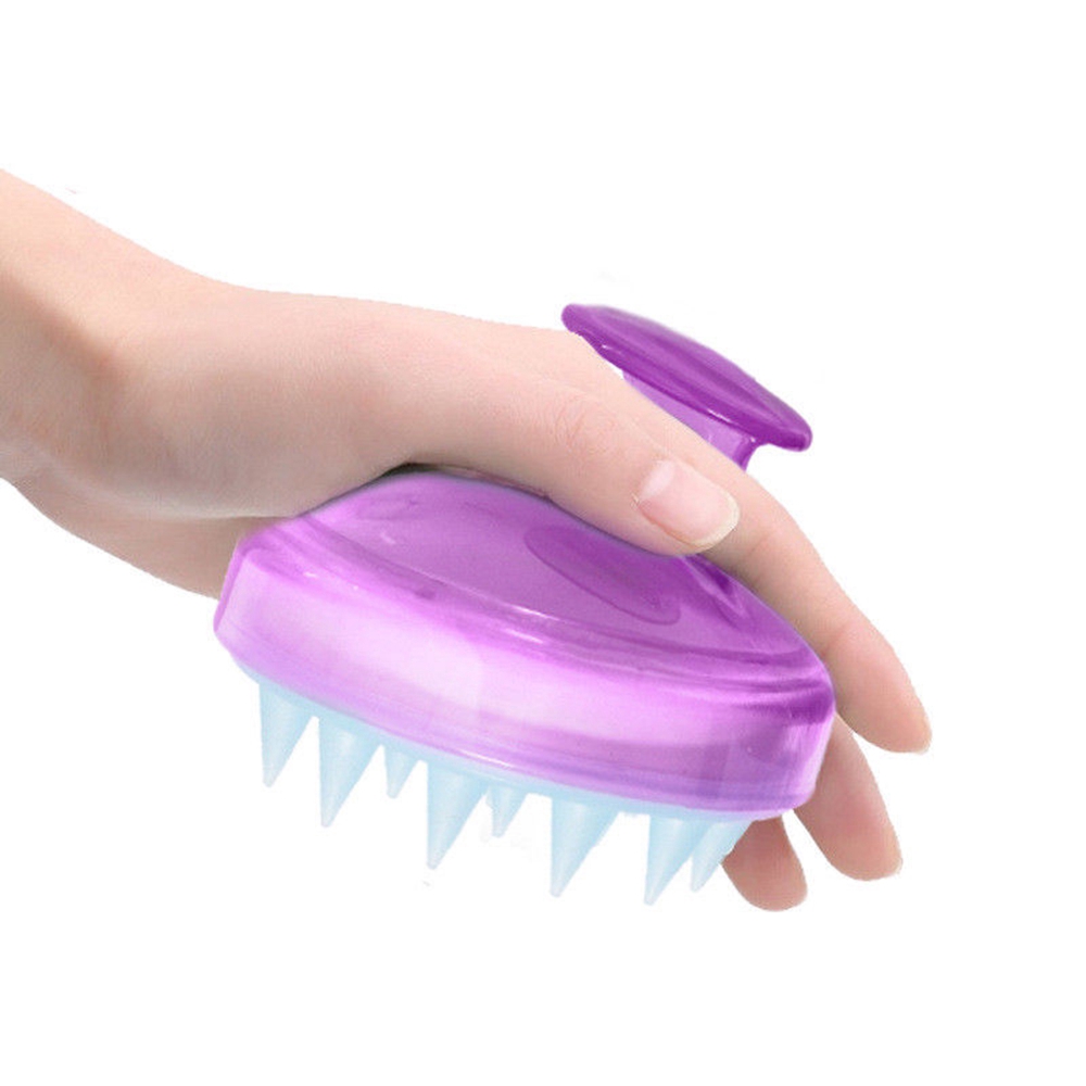 Dụng cụ massage da đầu &amp; gội đầu bằng silicon giảm stress