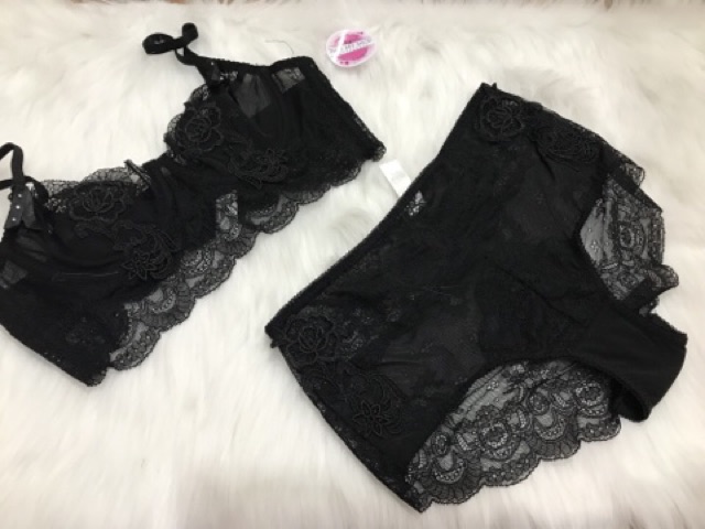 Set đồ lót ren hoa không mút, có gọng sexy | BigBuy360 - bigbuy360.vn