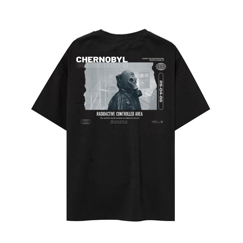 Áo phông form rộng unisex Localbrand -  THE SIX - Chernobyl [T609] | BigBuy360 - bigbuy360.vn