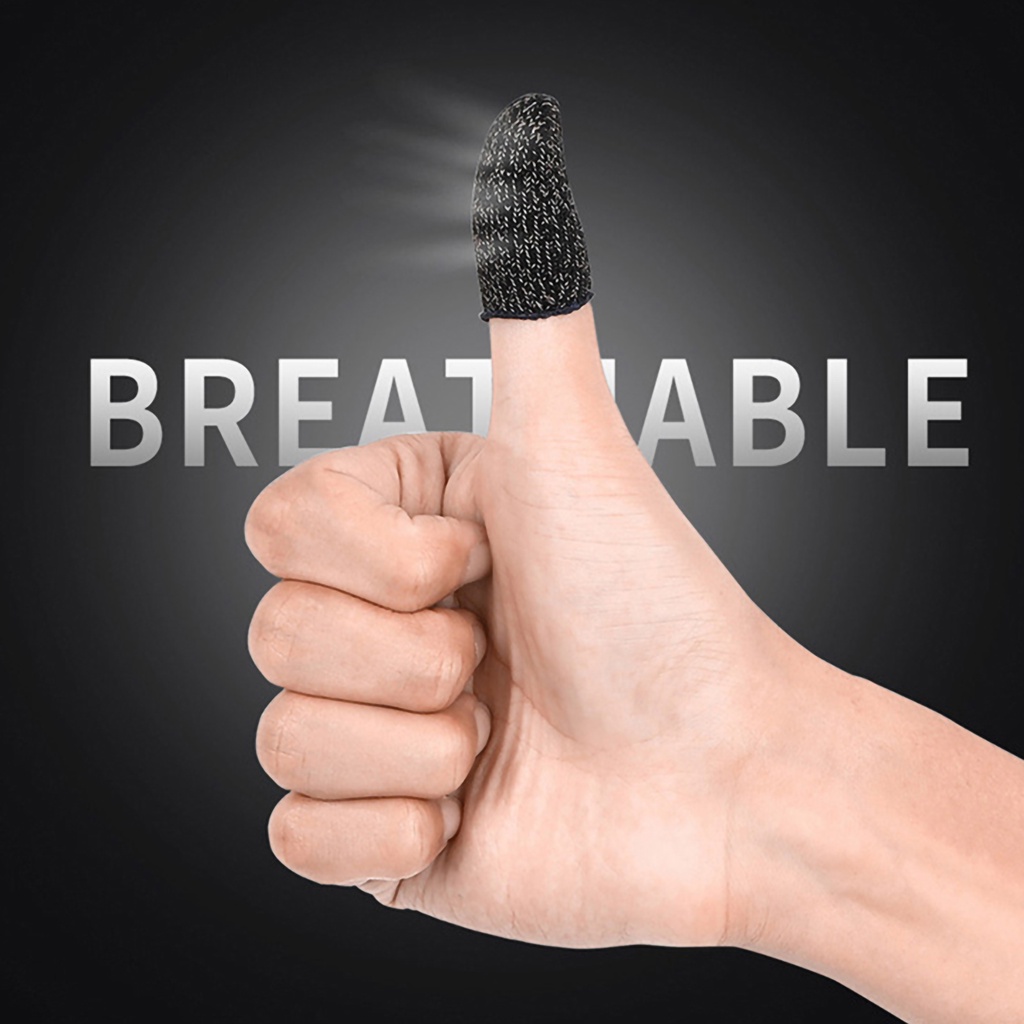 Vỏ bọc ngón tay chơi game màu sắc cầu vồng