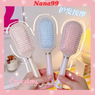 💖Lược [Bling Bling] Chải Tóc Massage Siêu Êm